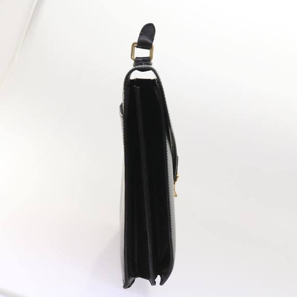 LOUIS VUITTON Epi Serviette Ambassador Business Bag Black M54412 LV Auth 55373 - Picture 4 of 16